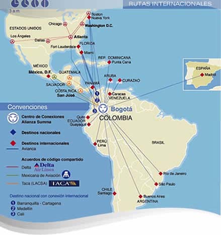 Colombia Flights Advice Airpasses and International Routes